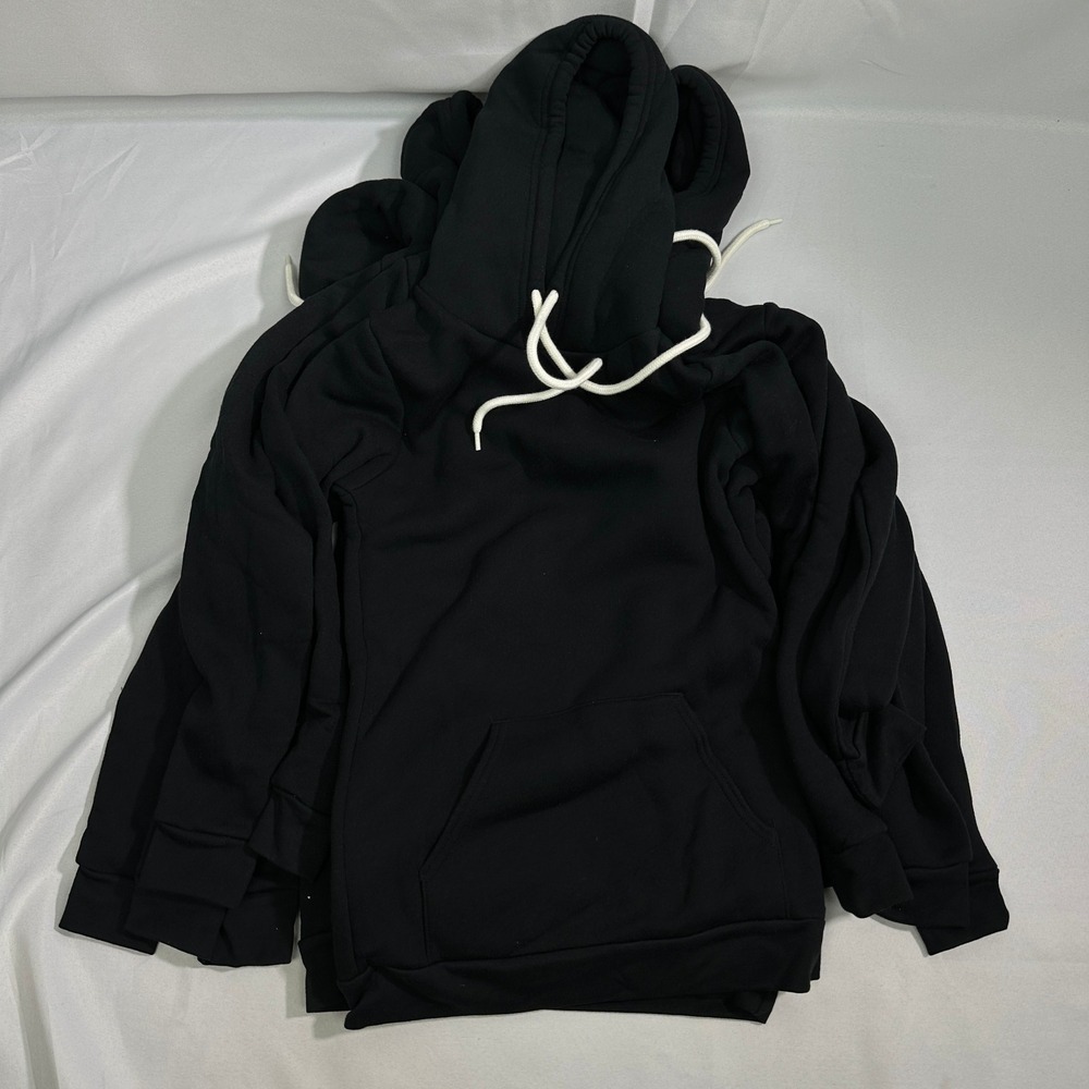 NWT Royal Apparel Hoodie Lot of 5 Mens XS Black Basic Fleece Pullover Streetwear
